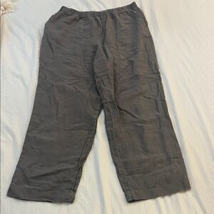 Eileen Fisher 100% Linen Pants